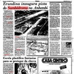 Matéria Jornal Estado de S.Paulo - 01/02/1991